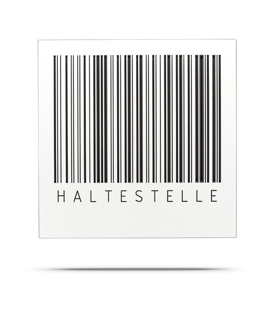 BARCODE BOARD “Haltestelle”