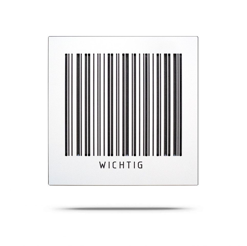 BARCODE BOARD klein, “Wichtig”
