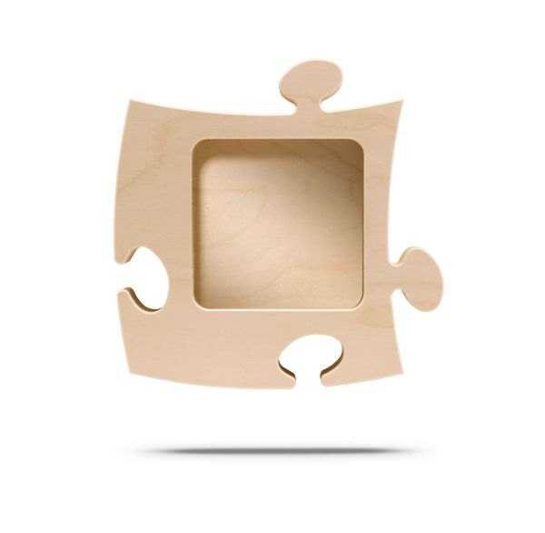 PUZZLES+ Schattenbox/Spardose, 3 Ebenen